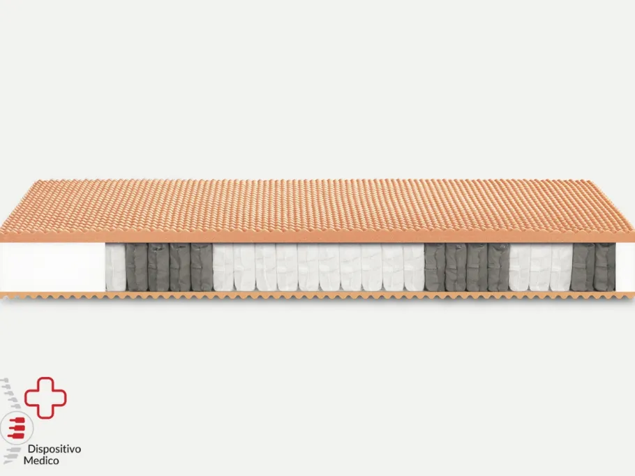Materasso Pigalle Compatto a molle insacchettate de Idormibene